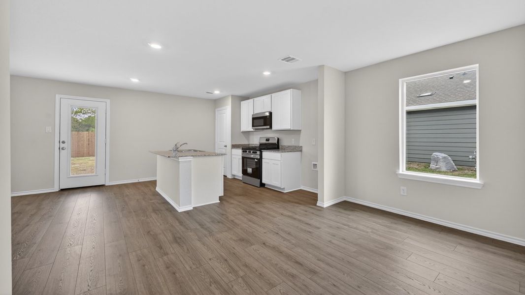 Furnished interior view inside a new home in Maplewood Meadows, Talty (Image 6).