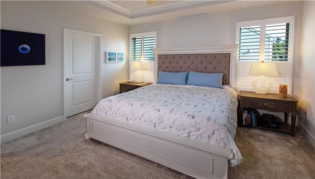 Furnished interior view inside a new home in , Hoschton (Image 16).