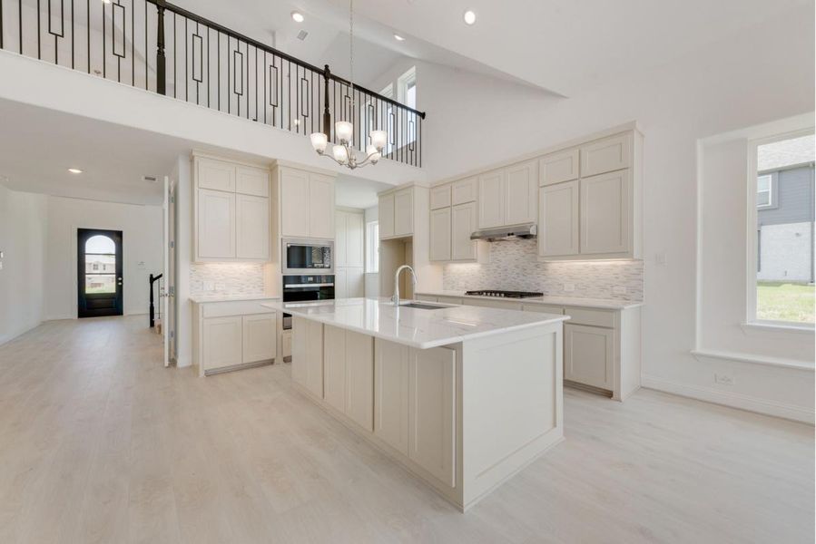 Representative furnished interior of a home built from the Royal Palm by Grand Homes in Trails at Cottonwood Creek, Rowlett (Image 6).