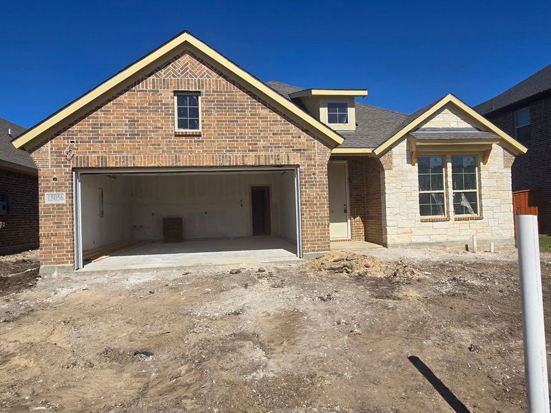 In-progress construction of a new home in Morningstar, Aledo, TX (Image 3).