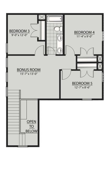 2D floor plan layout for the Barberton II T by DSLD Homes in Mostyn Springs, Magnolia, TX (Image 3). 2D floor plan layout for the Barberton II T by DSLD Homes in Mostyn Springs, Magnolia, TX (Image 3).