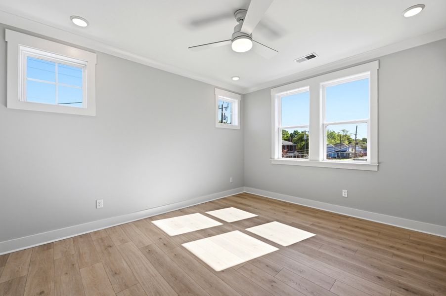 Representative unfurnished interior of a home built from the The Remington by RobuckHomes in Downtown Wilmington Collective, Wilmington (Image 86). Representative unfurnished interior of a home built from the The Remington by RobuckHomes in Downtown Wilmington Collective, Wilmington (Image 86).