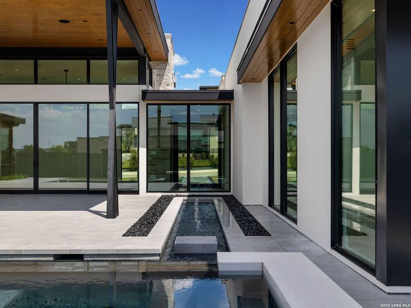 Exterior details and patio area of a home in , San Antonio (Image 33). Exterior details and patio area of a home in , San Antonio (Image 33).