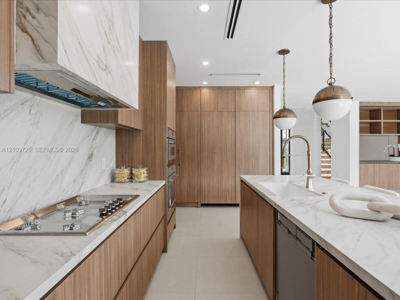 Furnished interior view inside a new home in , Miami (Image 6).