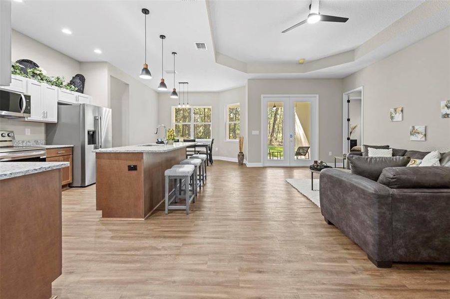 Furnished interior view inside a new home in , Homosassa (Image 35). Furnished interior view inside a new home in , Homosassa (Image 35).