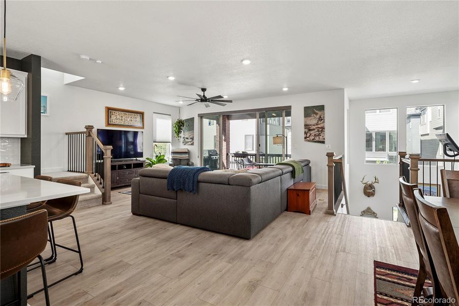 Furnished interior view inside a new home in , Morrison (Image 22).