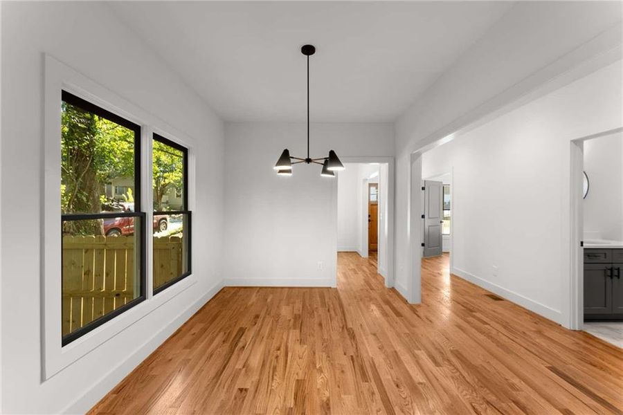 Spacious, unfurnished interior of a new home in , Atlanta (Image 20). Spacious, unfurnished interior of a new home in , Atlanta (Image 20).