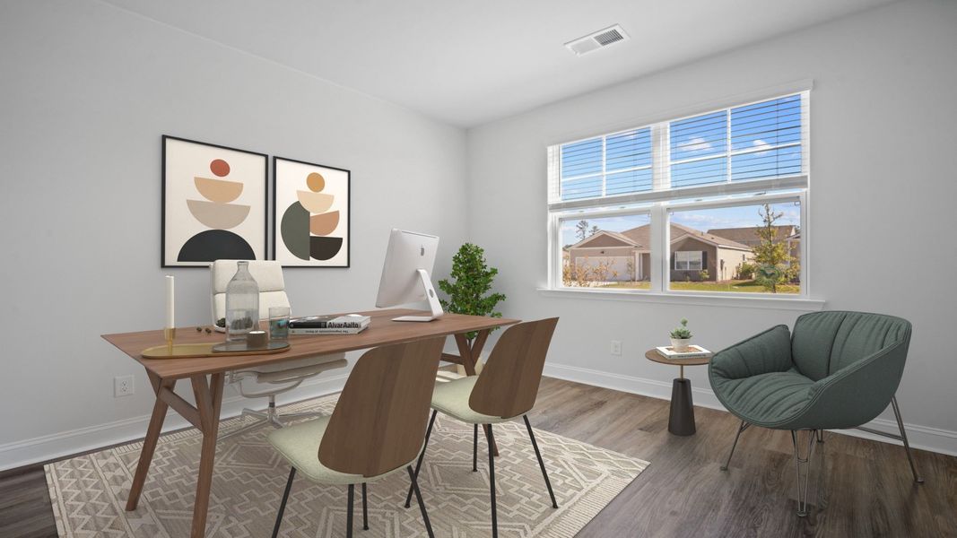 Furnished interior view inside a new home in Laurel Grove, Guyton (Image 23).