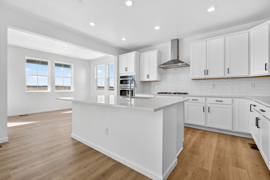 Furnished interior view inside a new home in Macanta, Castle Rock (Image 3).
