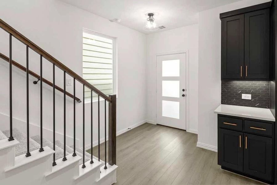 Spacious, unfurnished interior of a new home in Sereno Oaks at Buckner Terrace, Dallas (Image 31). Spacious, unfurnished interior of a new home in Sereno Oaks at Buckner Terrace, Dallas (Image 31).