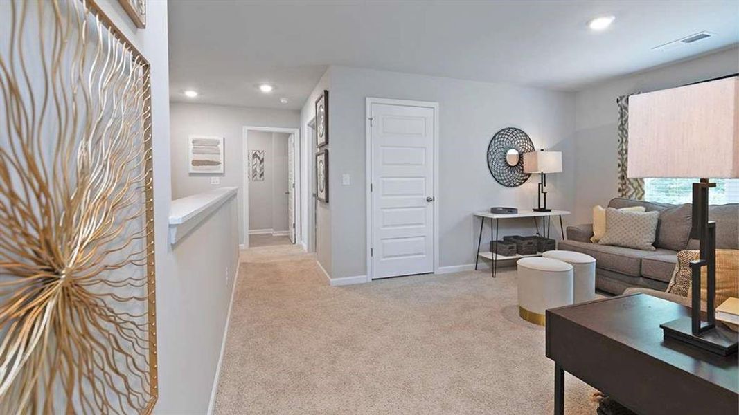 Furnished interior view inside a new home in The Reserve at Calcutta, Stockbridge (Image 5).