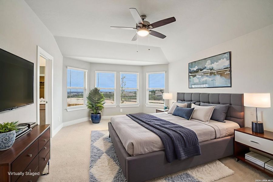 Furnished interior view inside a new home in Lark Canyon, New Braunfels (Image 12).