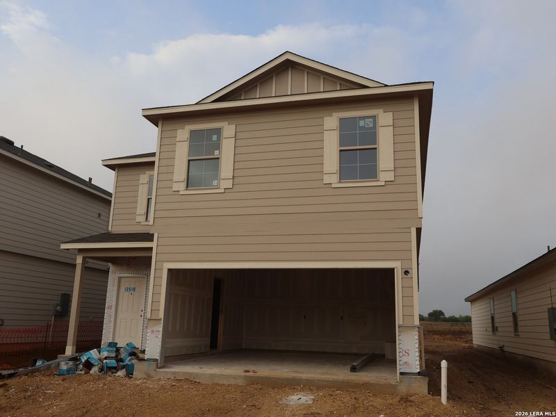 In-progress construction of a new home in Winding Brook, San Antonio, TX (Image 28).