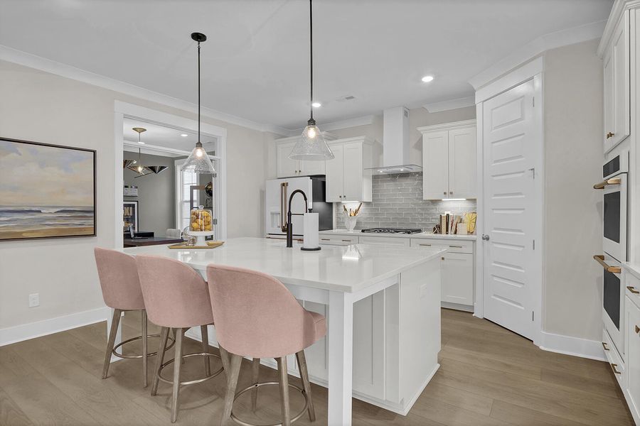 Furnished interior view inside a new home in Hewing Farms, Summerville (Image 12).