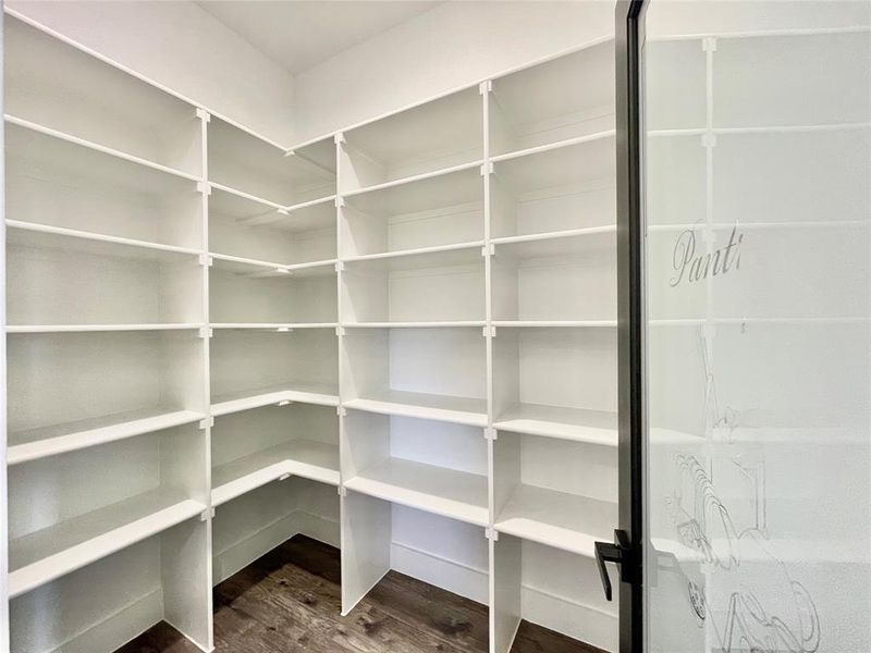 View of pantry View of pantry