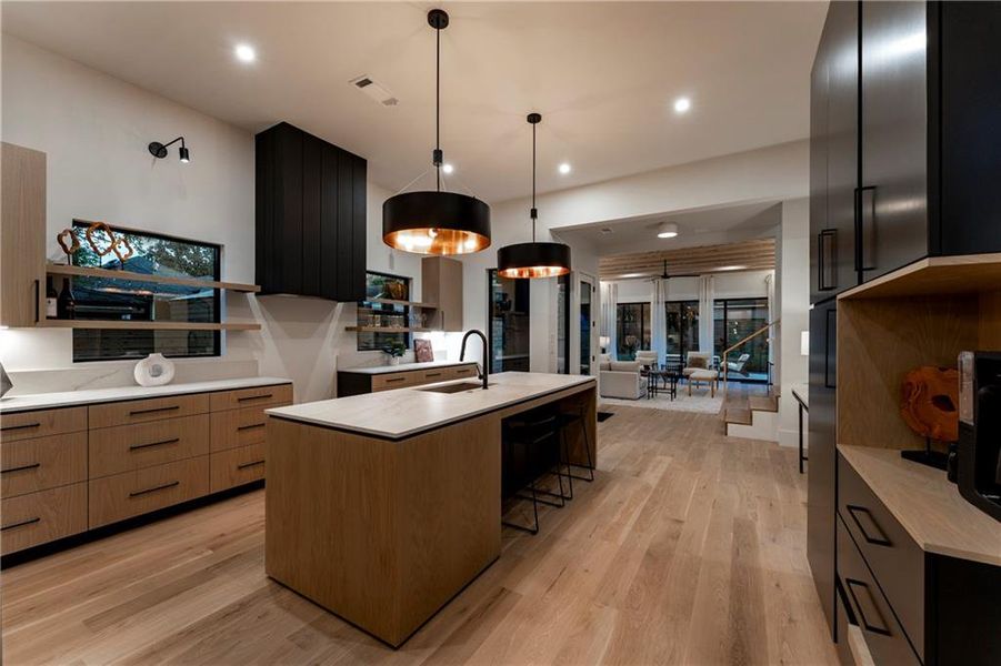 Furnished interior view inside a new home in , Atlanta (Image 6).