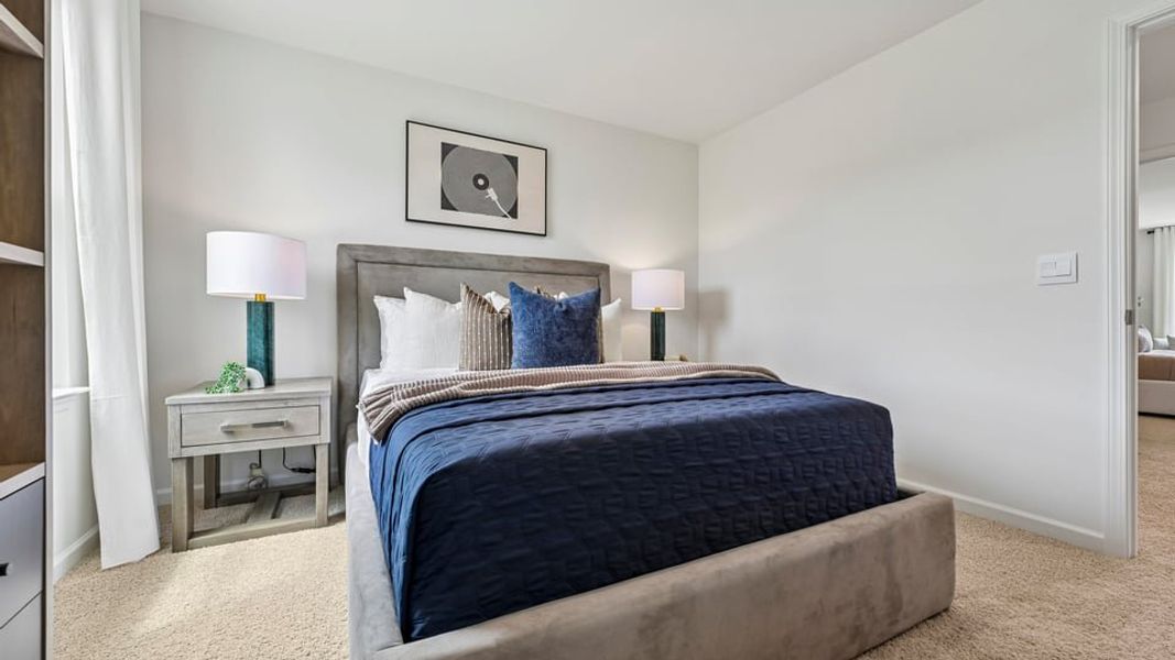 Furnished interior view inside a new home in Anderson Farm, Wendell (Image 24).