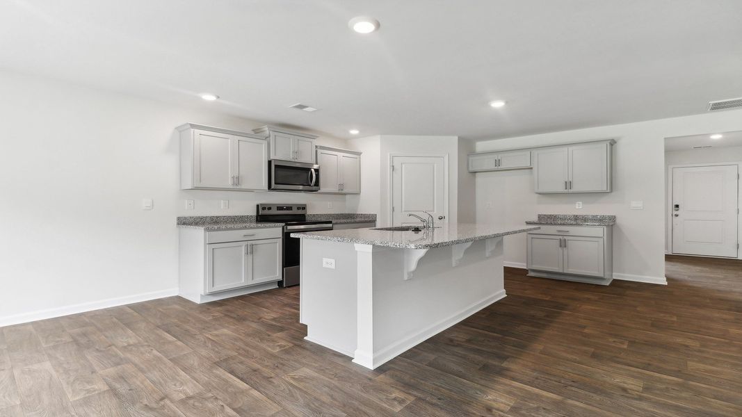 Furnished interior view inside a new home in Hunter's Branch, Hopkins (Image 8).