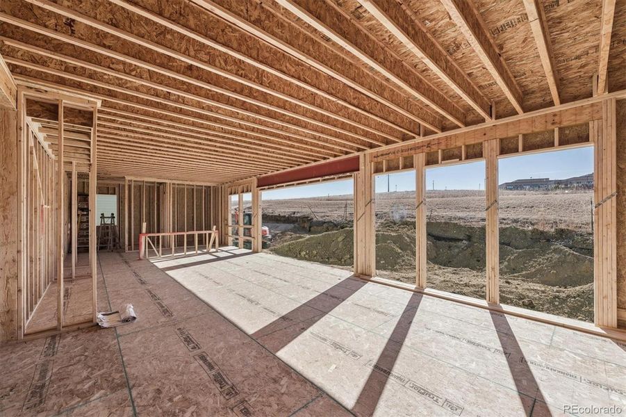 In-progress construction of a new home in , Louisville, CO (Image 24).