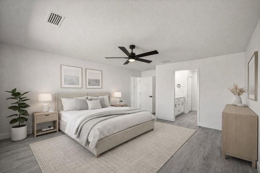 Furnished interior view inside a new home in , Ocala (Image 13).