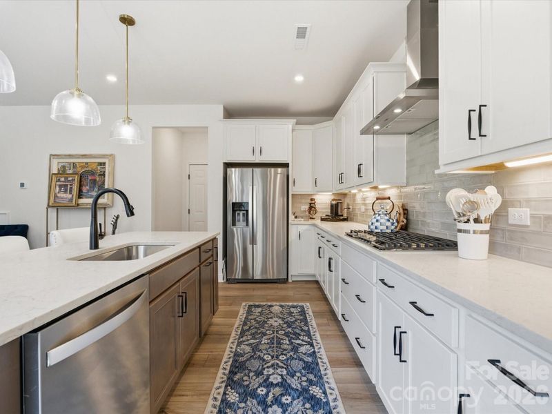Furnished interior view inside a new home in , York (Image 36).
