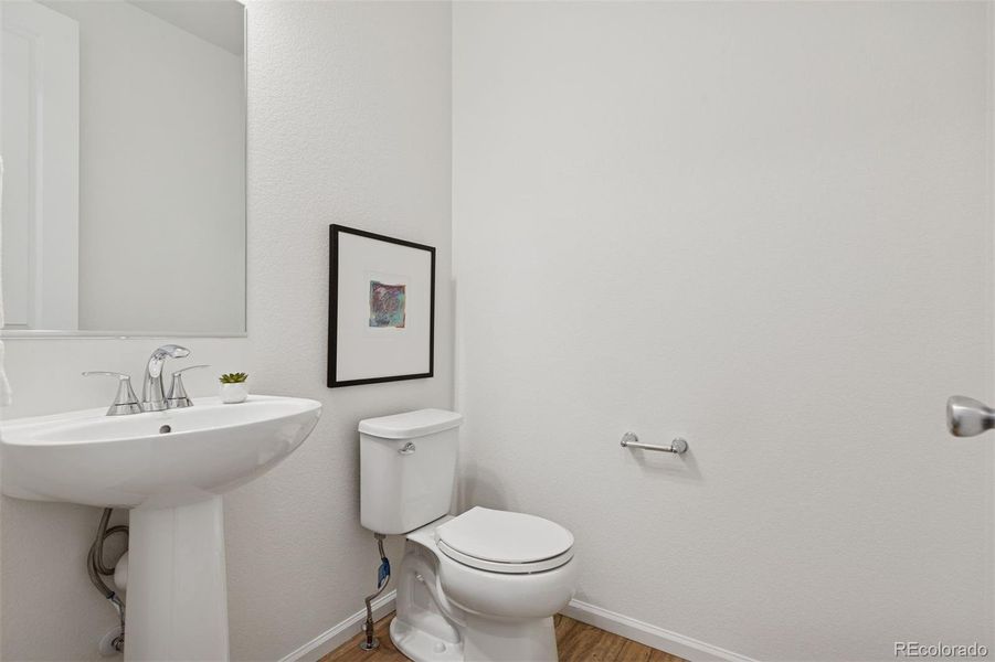 Main Level: Half Bathroom Main Level: Half Bathroom