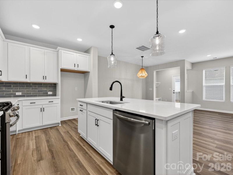 Furnished interior view inside a new home in North Creek Village, Huntersville (Image 12).