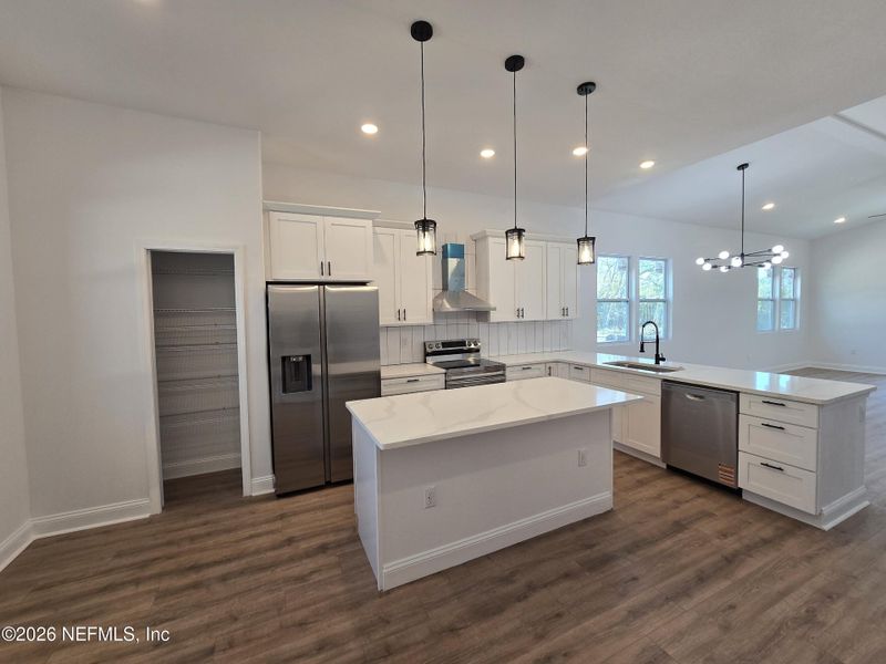 Furnished interior view inside a new home in , Jacksonville (Image 8).