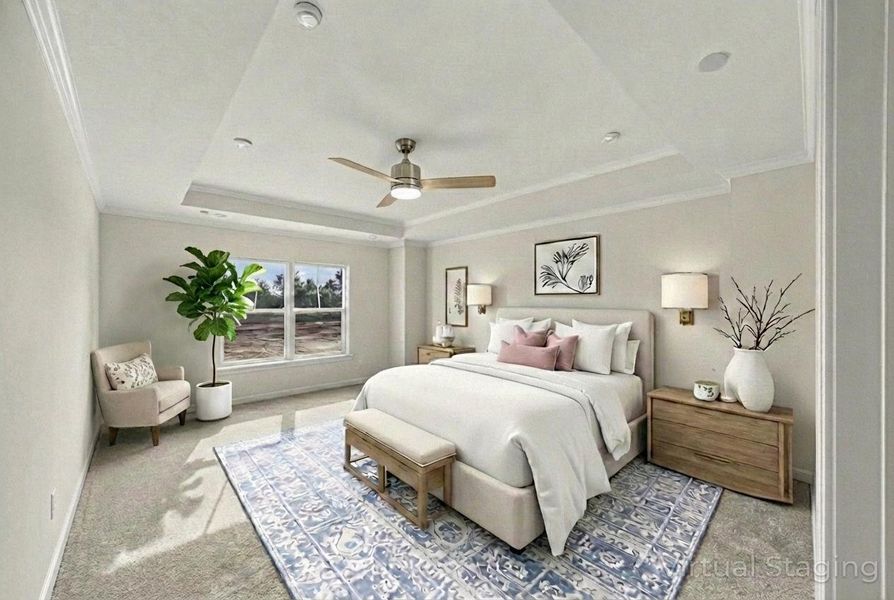 Furnished interior view inside a new home in Windsor, North Augusta (Image 12).