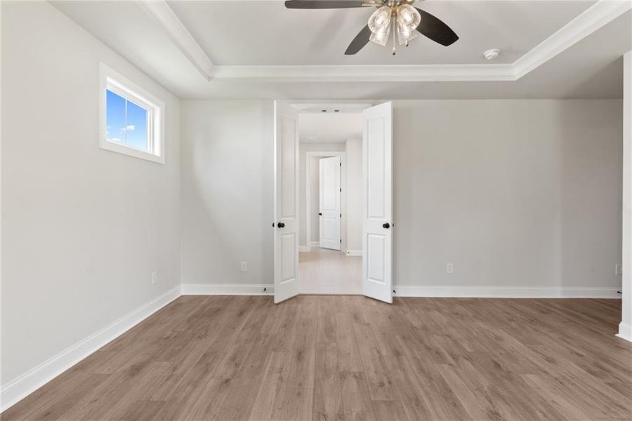 Spacious, unfurnished interior of a new home in Promenade at Sawnee Village, Cumming (Image 43).