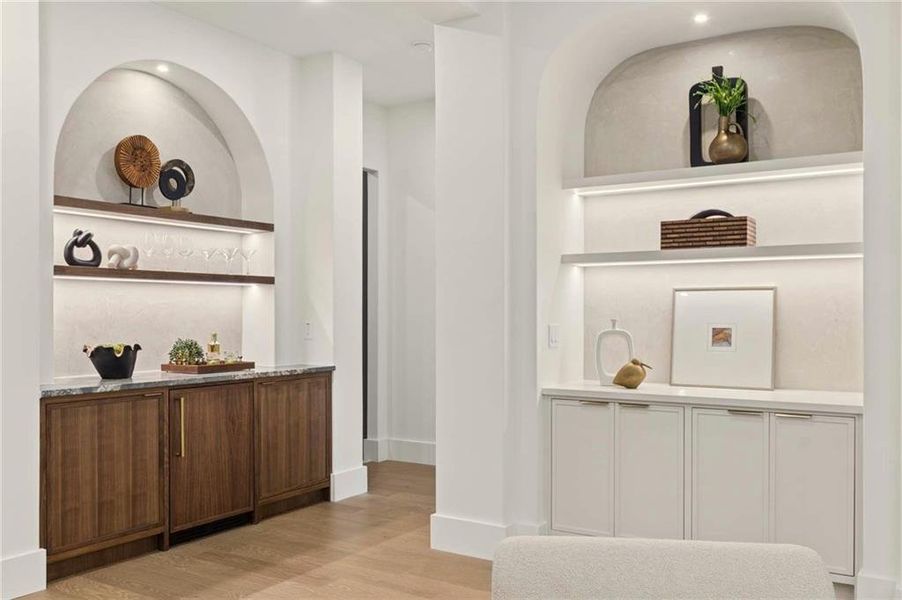 Furnished interior view inside a new home in , Brookhaven (Image 9).