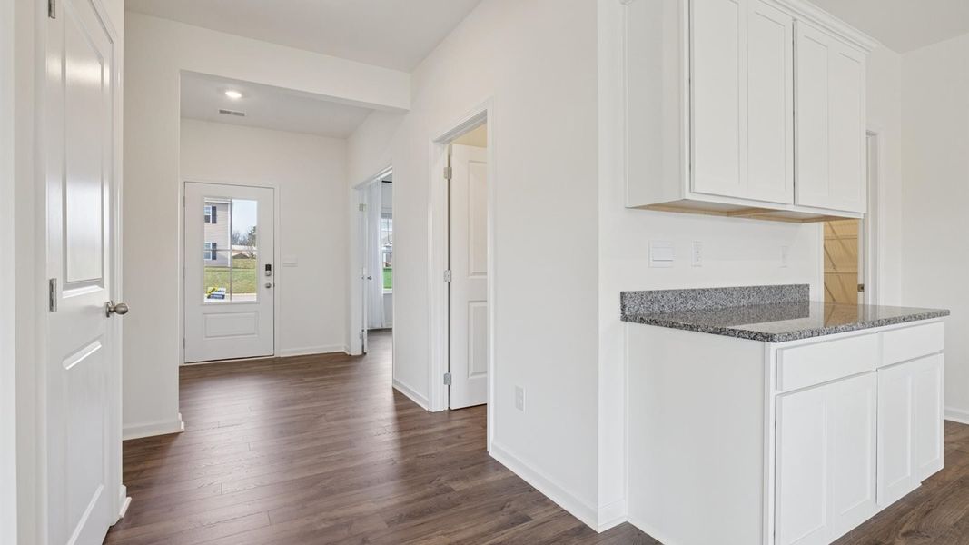 Furnished interior view inside a new home in Whispering Springs, Maryville (Image 10). Furnished interior view inside a new home in Whispering Springs, Maryville (Image 10).