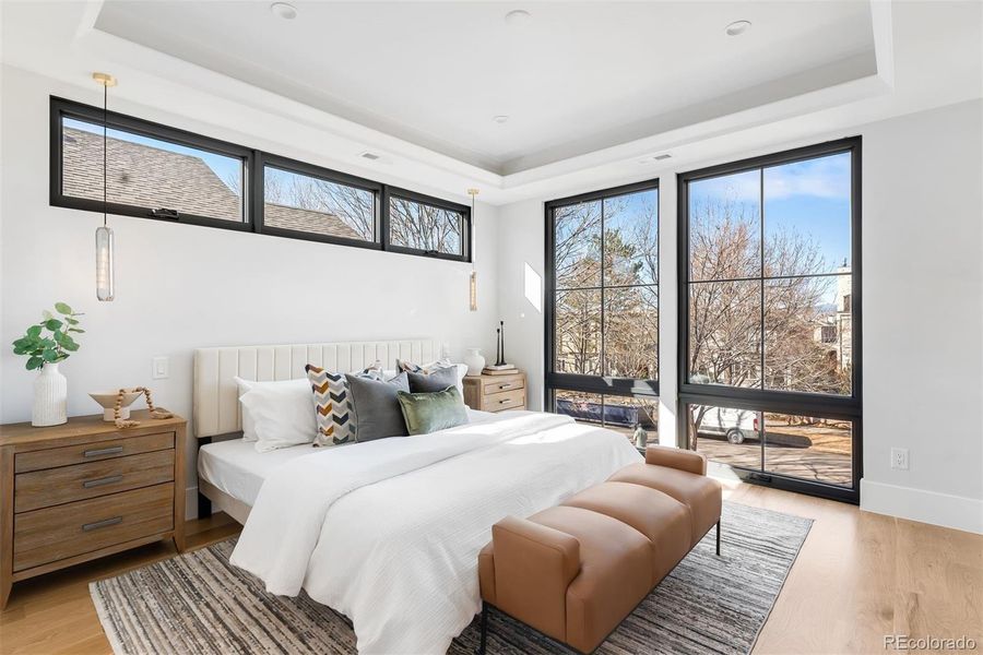 Furnished interior view inside a new home in , Denver (Image 14).