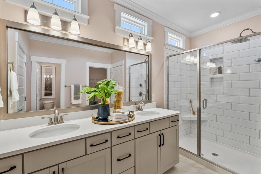 Representative furnished interior of a home built from the Victor - Vanguard Collection by Mungo Homes in Parris Meadows, Chesnee (Image 8).