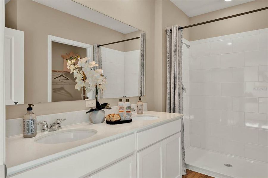 Furnished interior view inside a new home in Crossroads at Kelly Park, Apopka (Image 18).