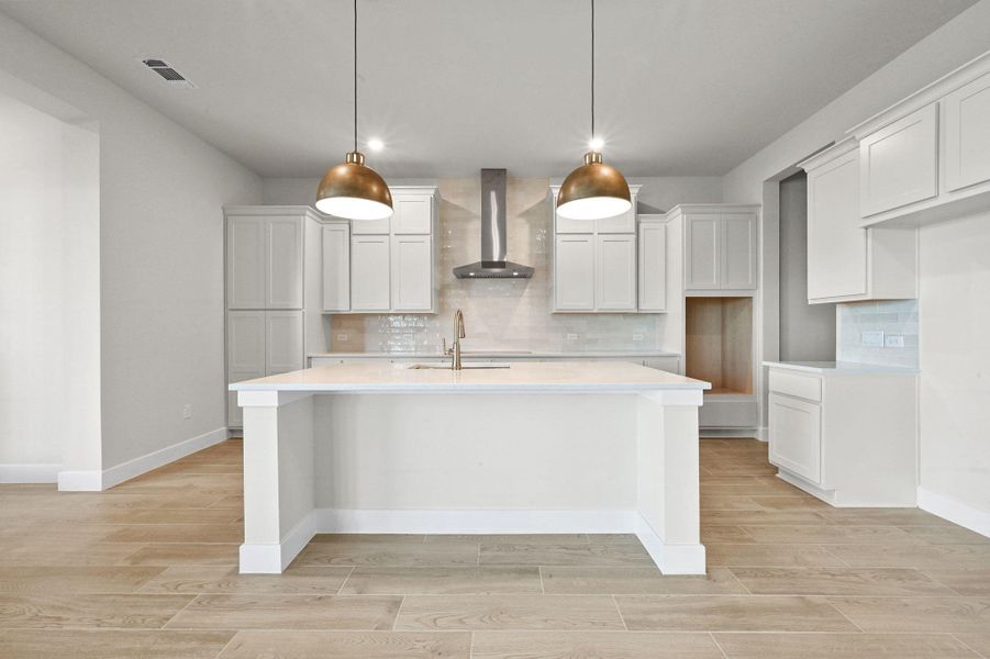Furnished interior view inside a new home in Santa Rita Ranch, Liberty Hill (Image 6).