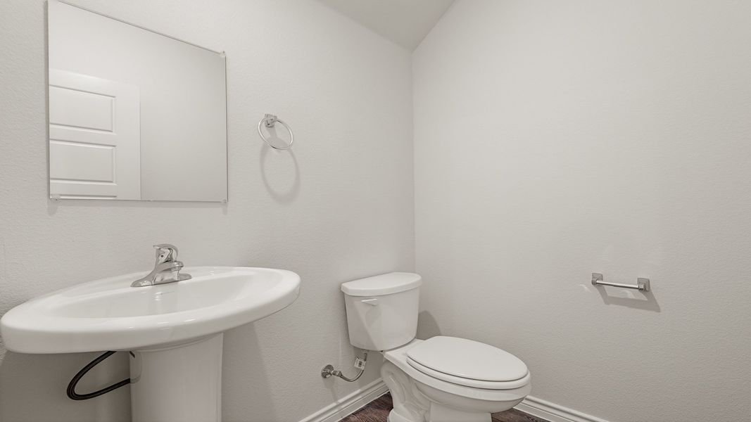Secondary bathroom