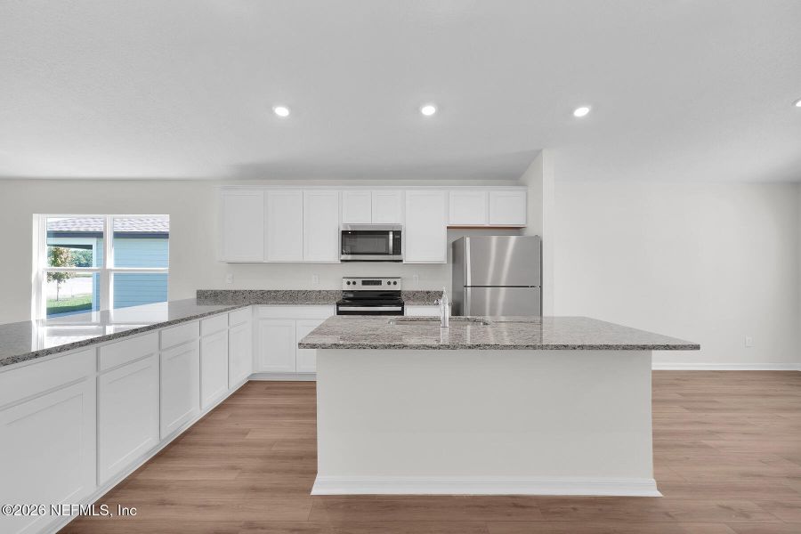 Furnished interior view inside a new home in Westport Landing, Jacksonville (Image 11).