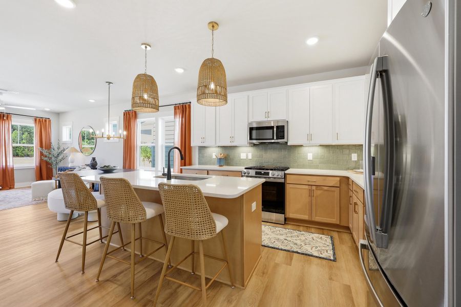 Representative furnished interior of a home built from the Hero by Garman Homes in Allen Park, Raleigh (Image 3). Representative furnished interior of a home built from the Hero by Garman Homes in Allen Park, Raleigh (Image 3).