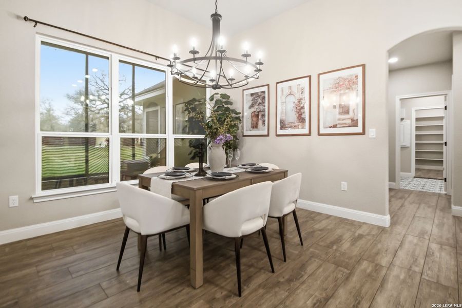 Furnished interior view inside a new home in , La Vernia (Image 31).