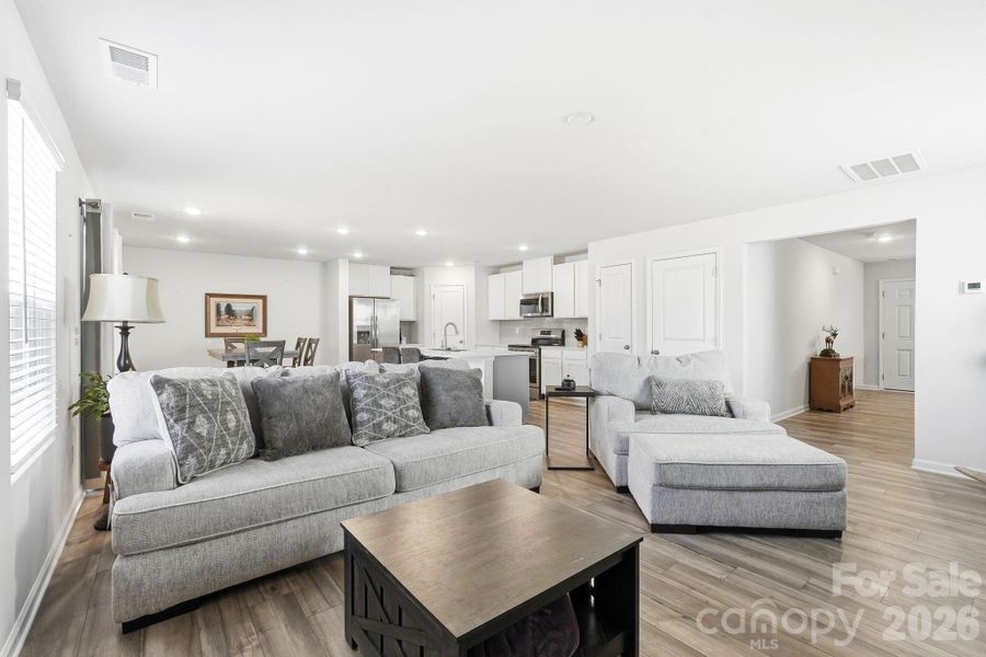 Furnished interior view inside a new home in Legacy Ridge, Catawba (Image 5).