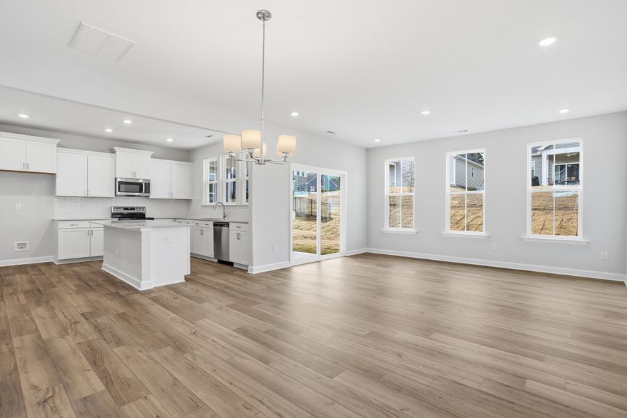 Spacious, unfurnished interior of a new home in Renaissance at White Oak, Garner (Image 12).