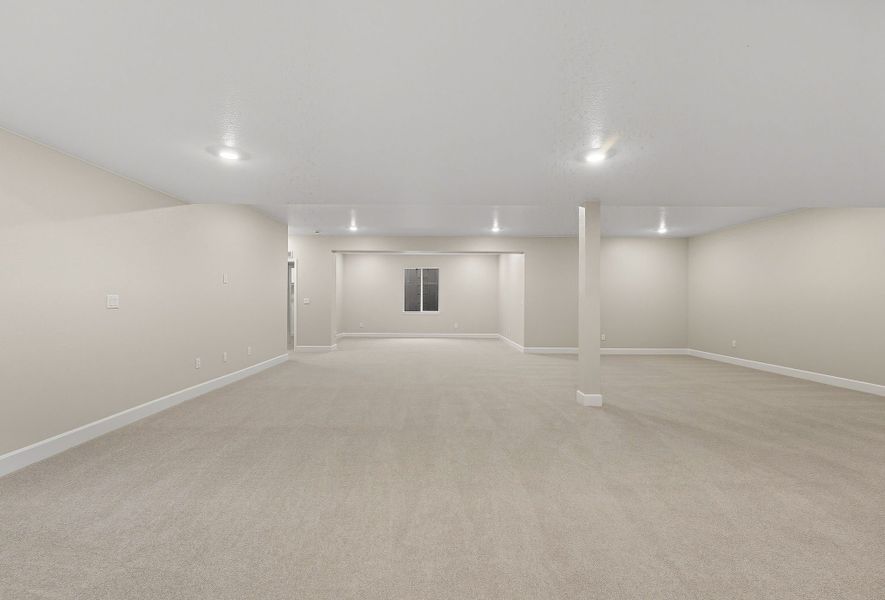 Spacious, unfurnished interior of a new home in Trailstone Destination Collection, Arvada (Image 23).