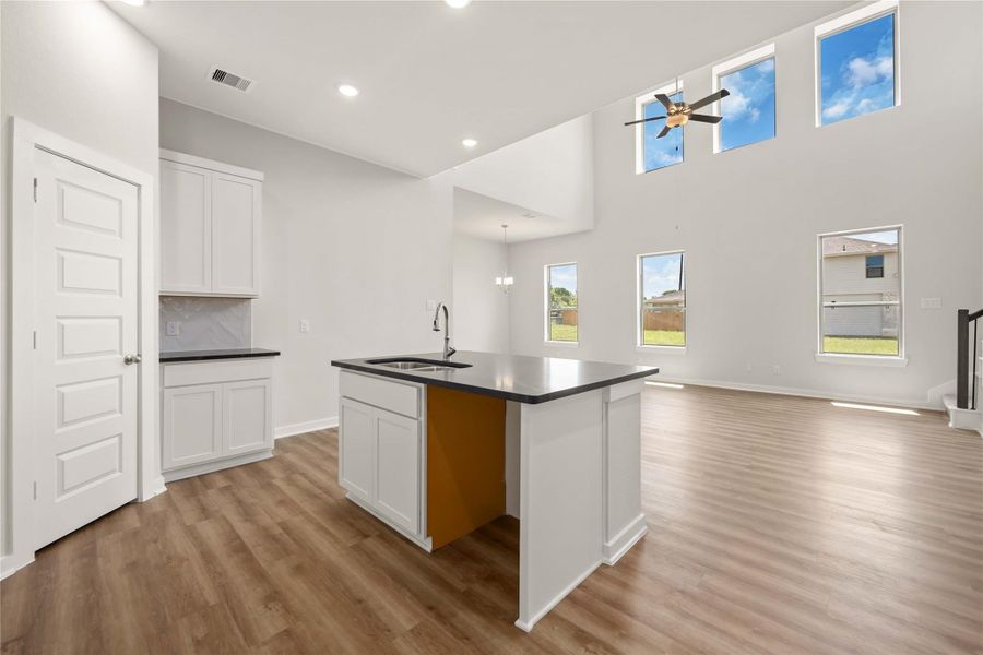 Furnished interior view inside a new home in Tejas Village, Beasley (Image 11). Furnished interior view inside a new home in Tejas Village, Beasley (Image 11).