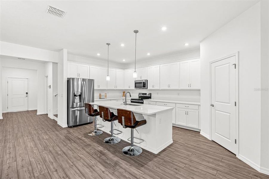 Furnished interior view inside a new home in , Deland (Image 8).