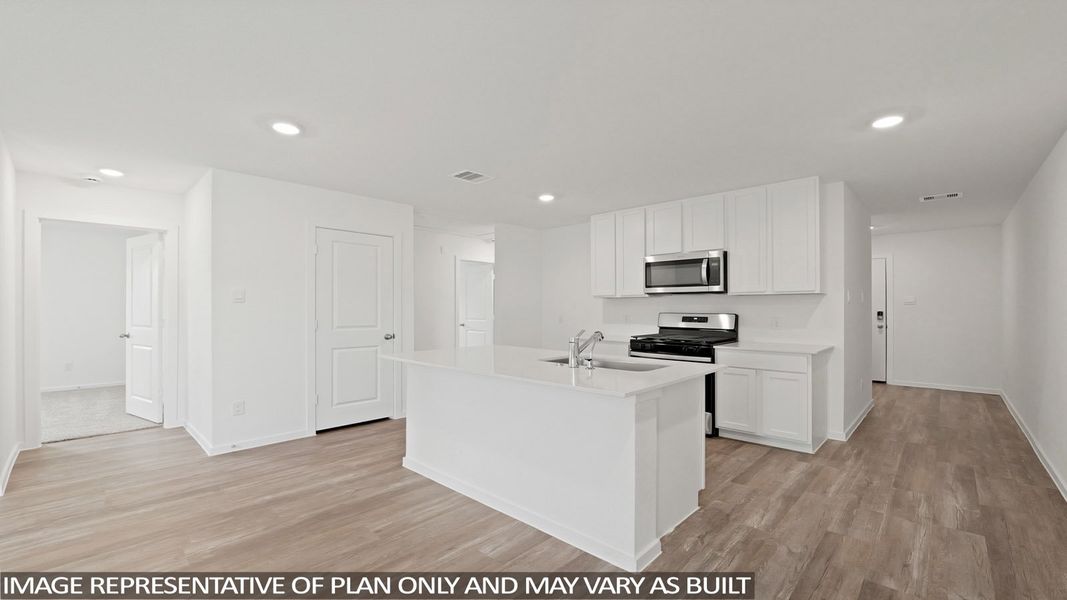 Representative furnished interior of a home built from the Estero by D.R. Horton in Mill Creek, Magnolia (Image 6). Representative furnished interior of a home built from the Estero by D.R. Horton in Mill Creek, Magnolia (Image 6).