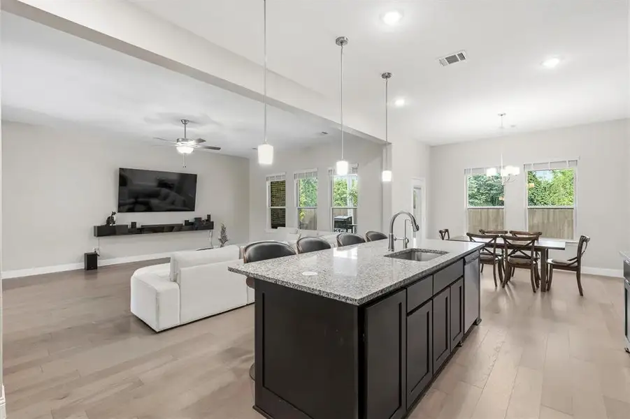 Furnished interior view inside a new home in Kentsdale Farms, DeSoto (Image 6).