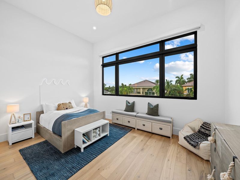Furnished interior view inside a new home in , Lighthouse Point (Image 28).