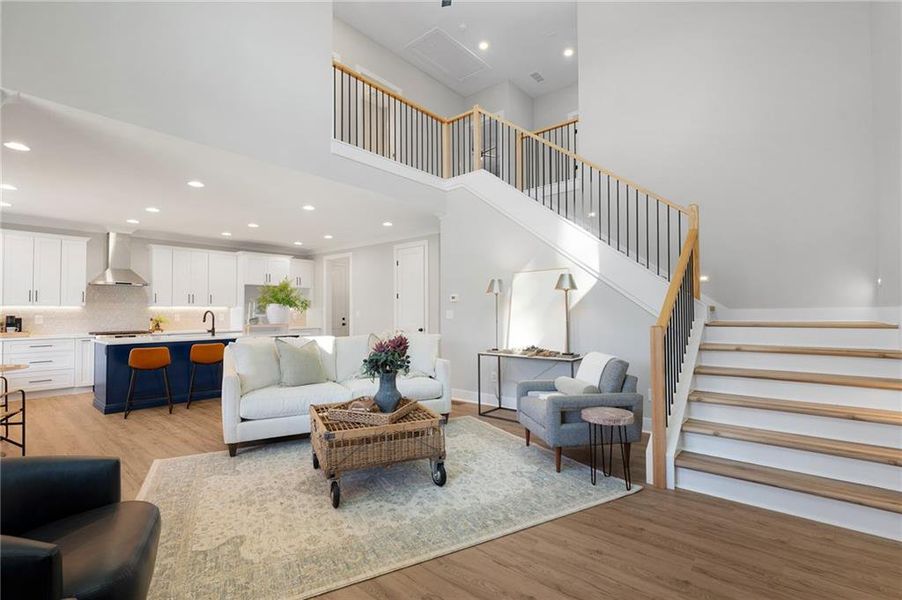 Furnished interior view inside a new home in , Ball Ground (Image 11).