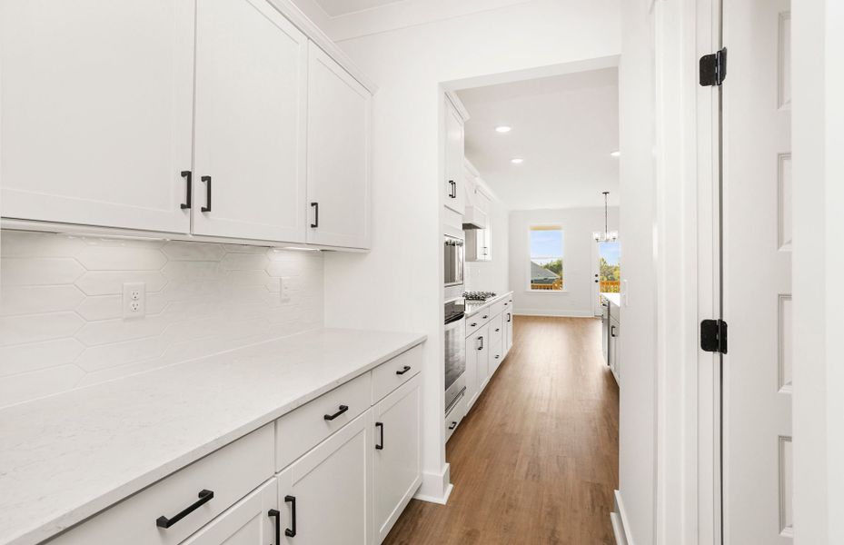 Furnished interior view inside a new home in Durham Farms, Hendersonville (Image 10).